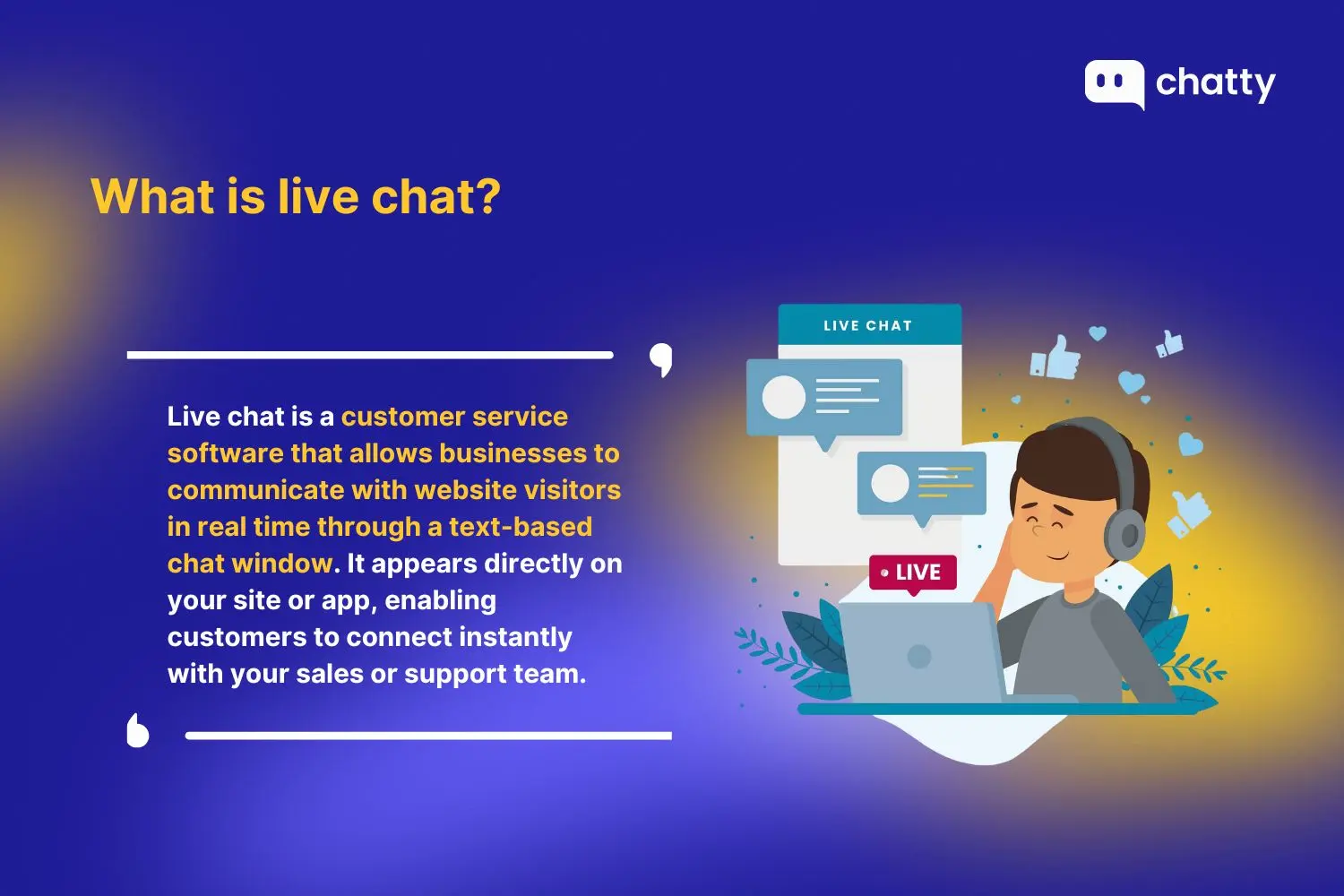 What is live chat