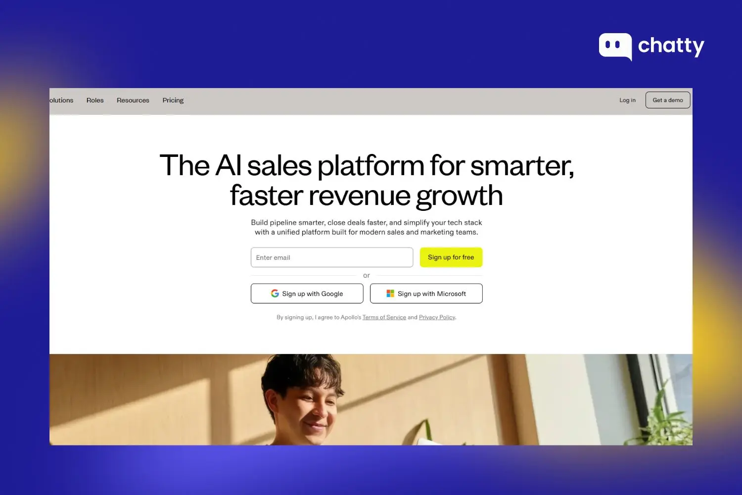 Apollo.io sales intelligence platform
